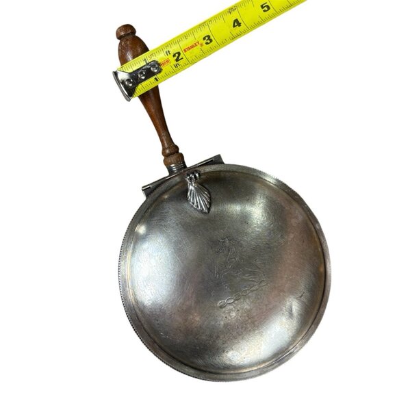 Antique Silver Plated Sheffield Silver Silent Butler 6” - Picture 11 of 12